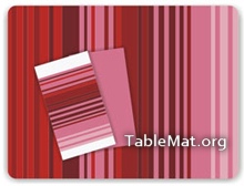 pvc table Mats